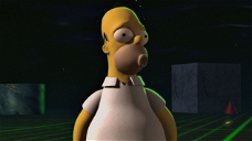 Copertina di Homer al cubo: l'assurdo trip mentale in 3D made in Simpson