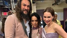 Copertina di GoT agli Oscar 2019 con la reunion di Jason Momoa ed Emilia Clarke