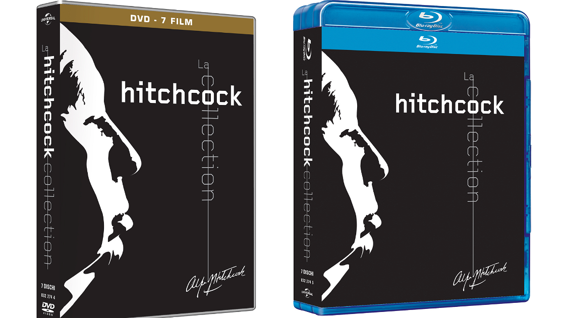 Copertina di Hitchcock riassunto: i film migliori del regista tornano in home video con la White e la Black Edition