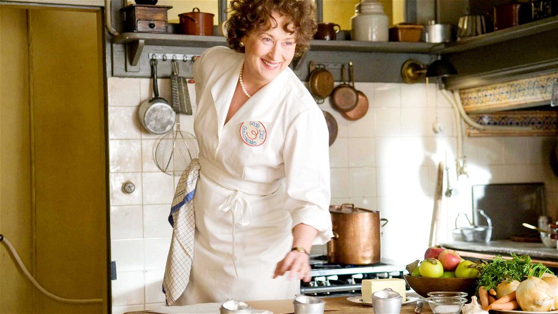 Copertina di Julie & Julia, c'è la storia di una vera chef dietro il film con Meryl Streep