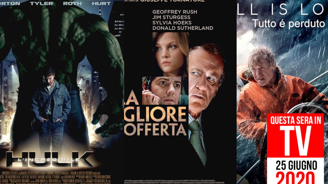 Copertina di Film in TV, i nostri consigli per il 25 giugno