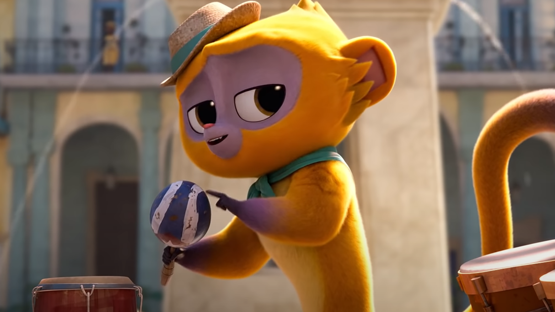 Copertina di Musica e colori nel primo teaser di Vivo, in arrivo su Netflix