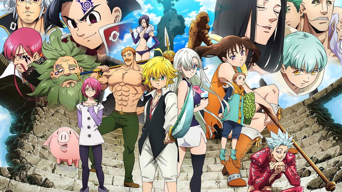 Copertina di The Seven Deadly Sins: l'anime continuerà, annunciato un nuovo film d'animazione inedito