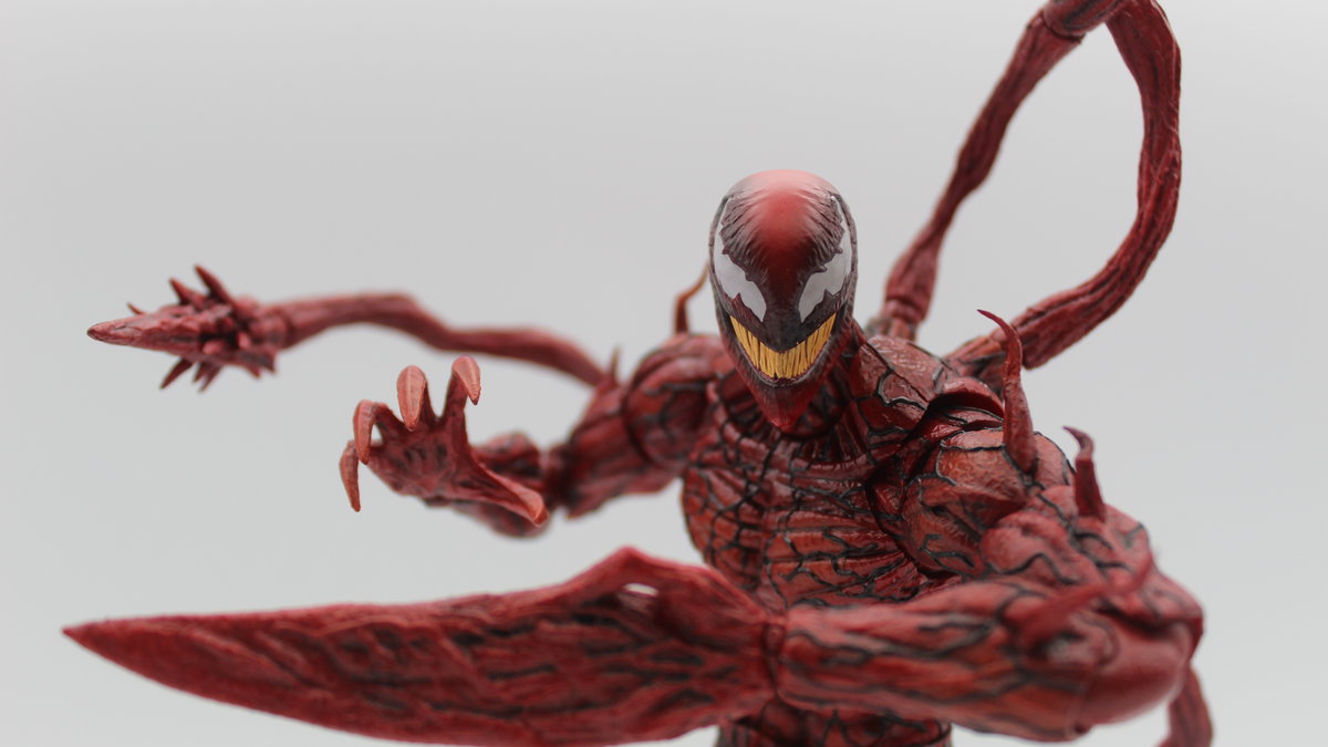Immagine di Carnage SH Figuarts, recensione: la perfetta incarnazione della malvagità!