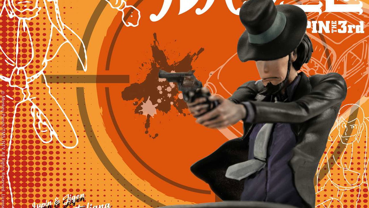 Immagine di Lupin III e Jigen sbarcano in Italia in formato Statua