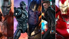 Copertina di Da Iron Man a Thanos, i protagonisti di Avengers: Endgame di Hot Toys
