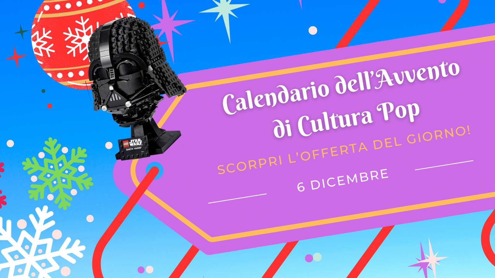 Immagine di Calendario dell'avvento di CPOP: scopri l'offerta del 6 dicembre