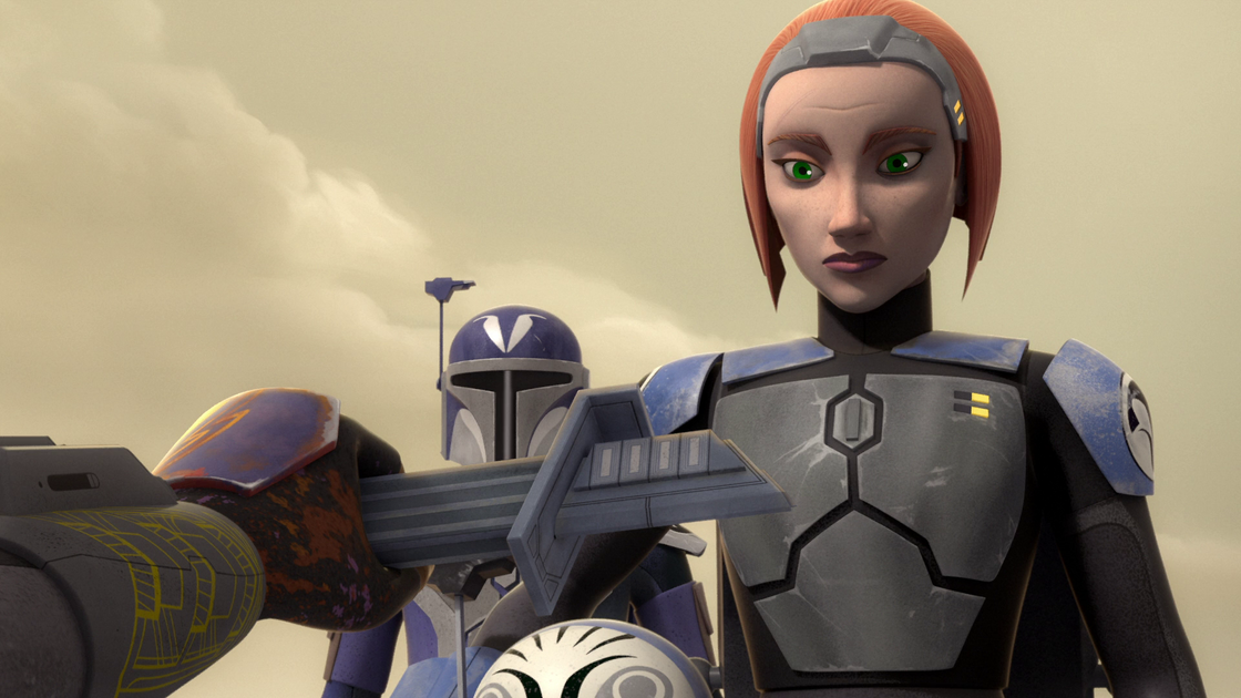 Copertina di Katee Sackhoff riprende il suo ruolo di Clone Wars per la seconda stagione di The Mandalorian