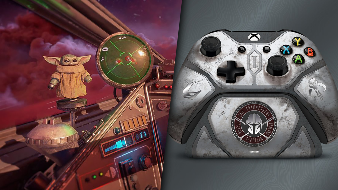 Copertina di The Mandalorian: controller per Xbox One e aggiornamento di Squadrons a tema