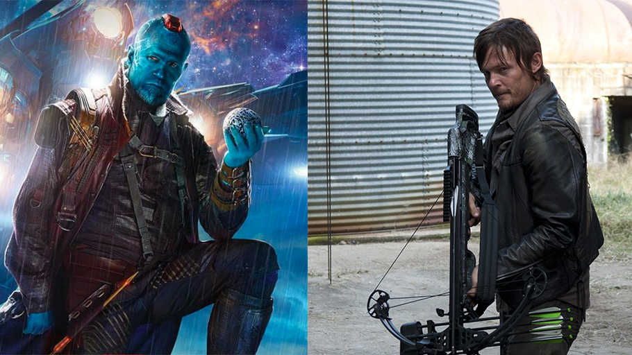 Copertina di Michael Rooker vorrebbe Norman Reedus in Guardiani della Galassia