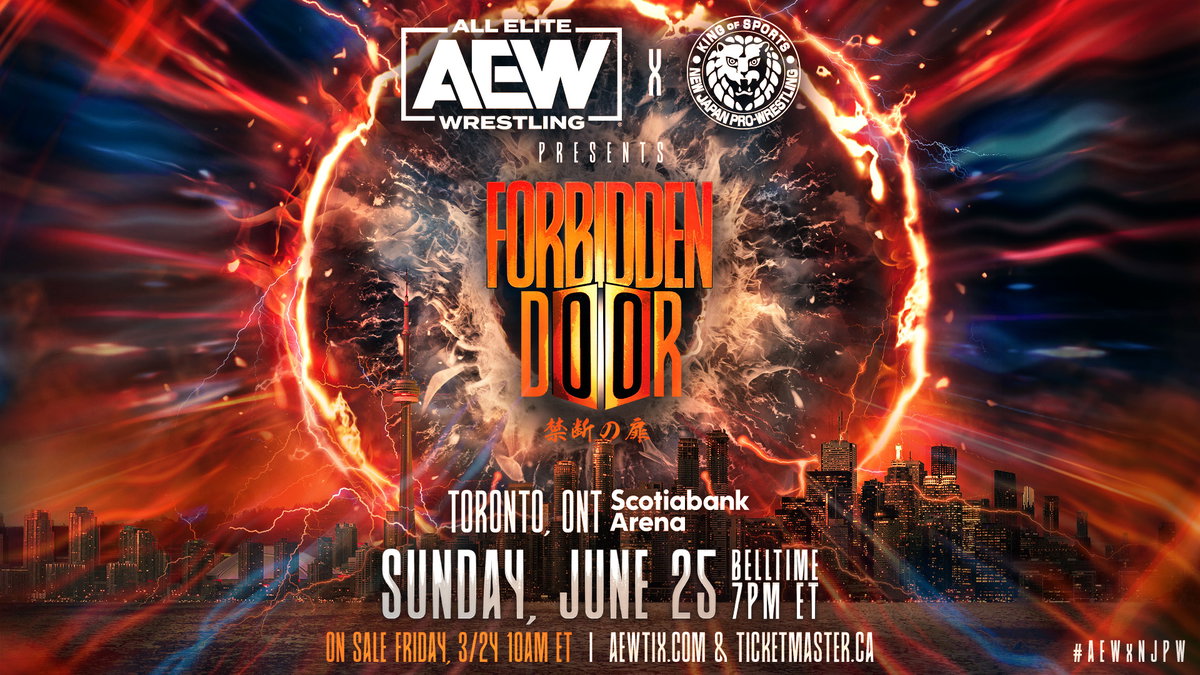 Immagine di AEW Forbidden Door 2023: card e come vederlo in streaming