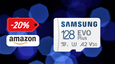 Copertina di CHE BOMBA! MicroSD Samsung Evo Plus da 128 GB a meno di 12€!
