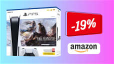 Copertina di PS5 + Final Fantasy XVI, CHE PREZZO! Su Amazon risparmi il 19%