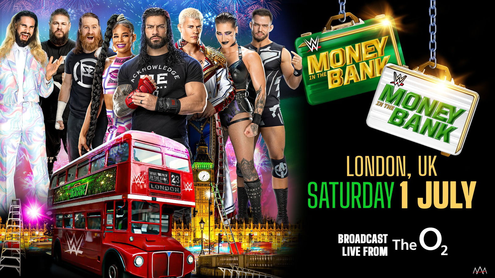 Immagine di WWE Money in the Bank 2023: card e come vederlo in streaming