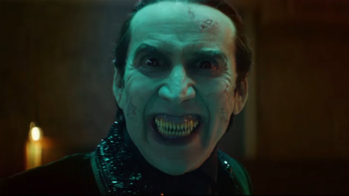 Copertina di Nicolas Cage nel trailer di Renfield: uno spaventoso Dracula [GUARDA]