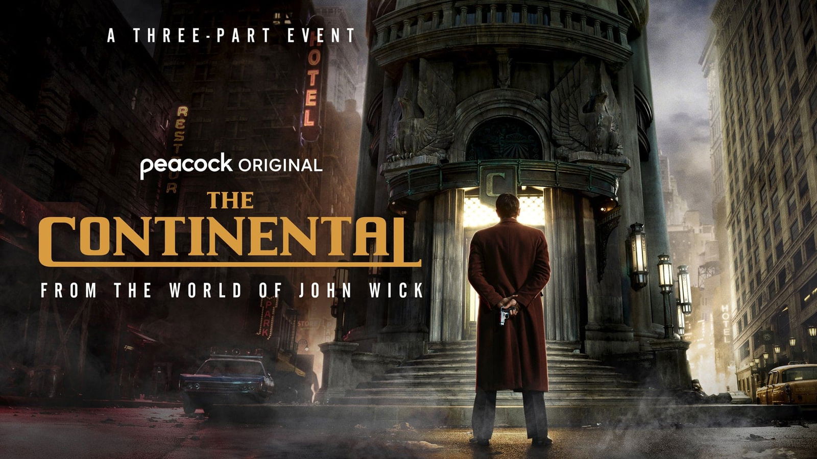 Immagine di Trailer per The Continental, la serie di John Wick con Mel Gibson [VIDEO]