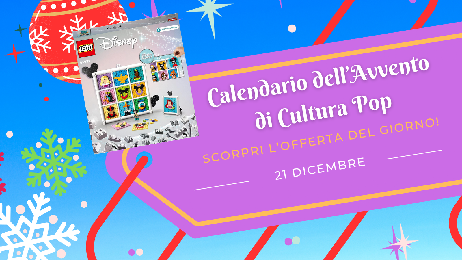 Immagine di Calendario dell'avvento di CPOP: scopri l'offerta del 21 dicembre