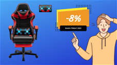 Copertina di Paghi poco e funziona bene: Sedia da Gaming Massaggiante a soli 112,79€!