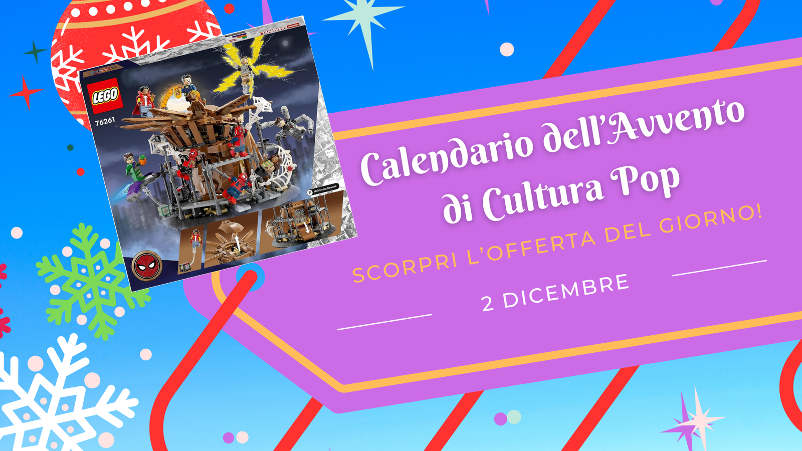 Immagine di Calendario dell'avvento di CPOP: scopri l'offerta del 2 dicembre