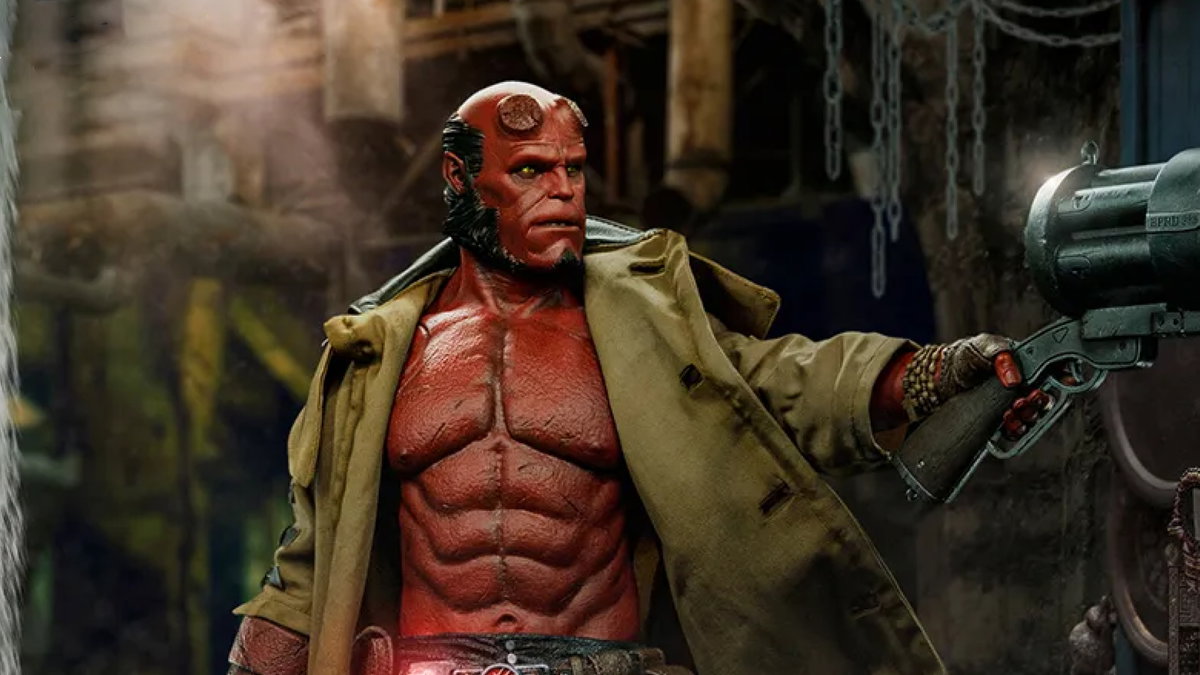 Immagine di Iron Studios mostra la nuova statua Hellboy 2 Legacy alta 70 cm ed è bellissima
