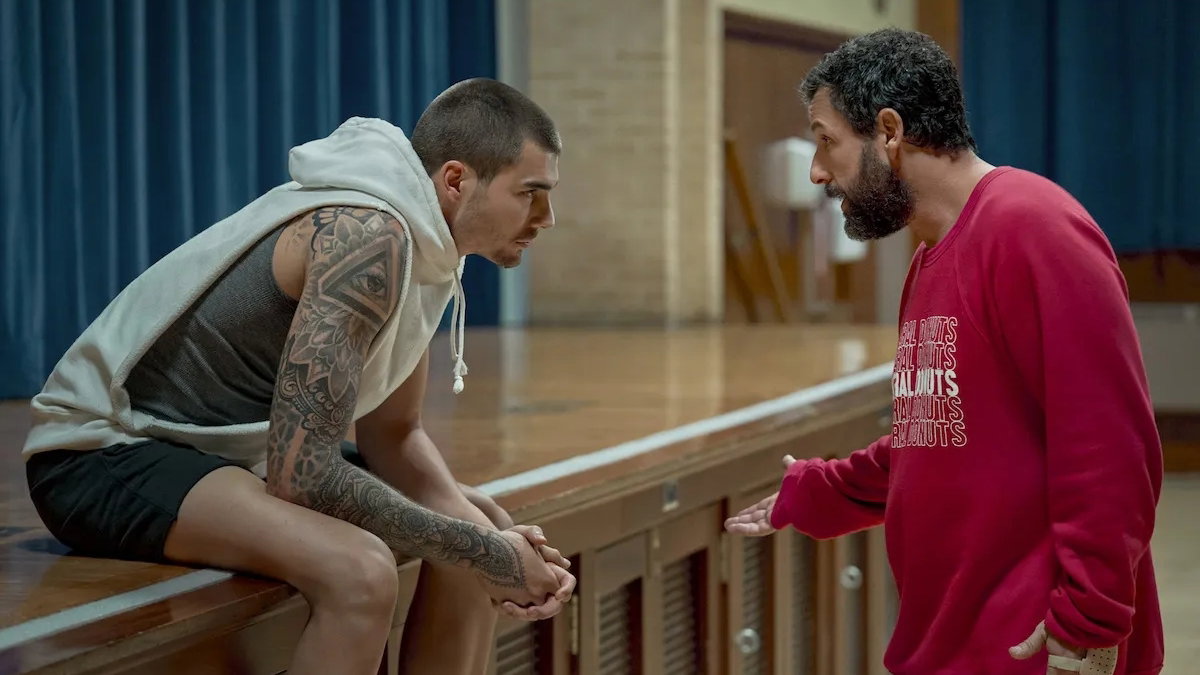 Immagine di Grazie ad Hustle Adam Sandler registra un record personale