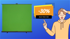 Copertina di Elgato Green Screen XL SOTTOCOSTO su Amazon, AFFARE al -30%