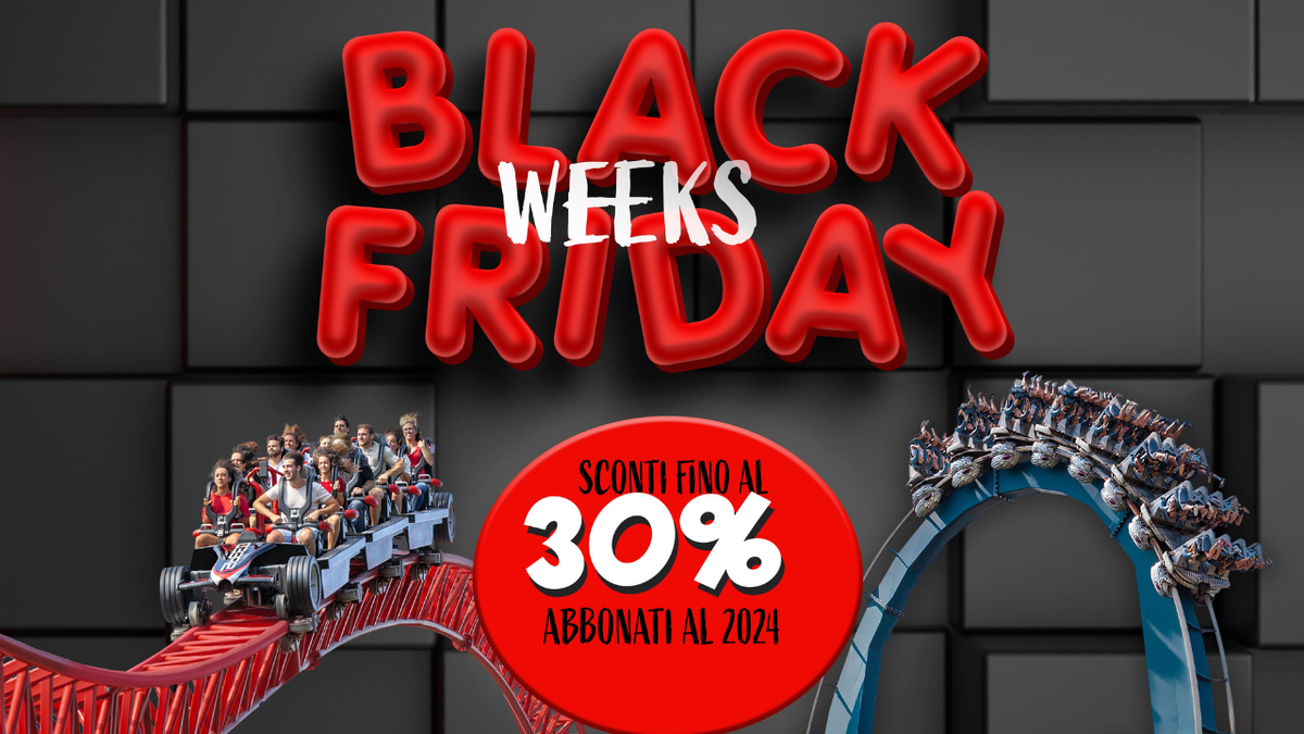 Immagine di Ecco il Black Friday di Mirabilandia, approfittane subito!