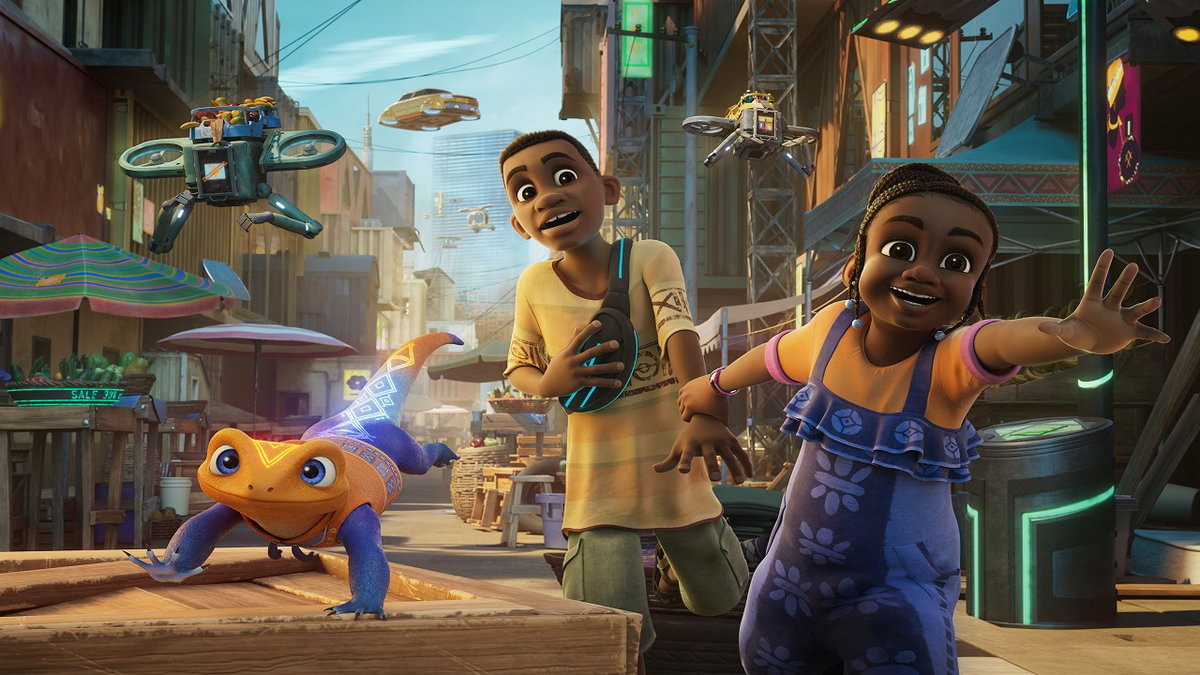 Immagine di Iwájú: City of Tomorrow - Il trailer della suggestiva serie animata Disney Plus