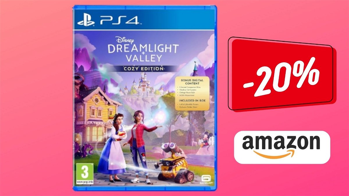 Prezzo MAI così PICCOLO: Disney Dreamlight Valley per PS4 a 39€!