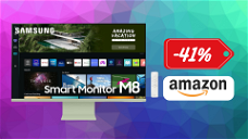Copertina di Prezzo BOMBA su questo Smart TV Monitor Samsung! -41%