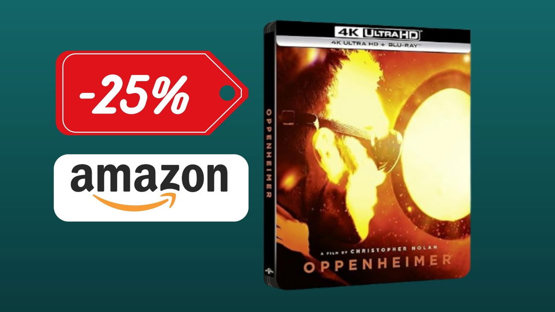OFFERTA! Blu-ray 4K Ultra HD di Oppenheimer a soli 26€! - CulturaPop