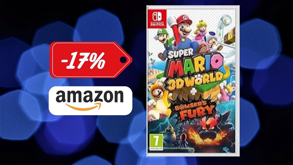 Copertina di Super Mario 3D World + Bowser's Fury: il gioco Nintendo a meno di 50€!