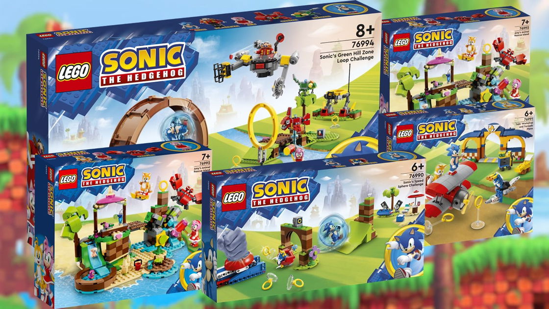 LEGO SONIC 76990 SFIDA DELLA SFERA DI VELOCIT DI SONIC ETA 6