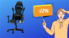 Copertina di SVUOTATUTTO AMAZON: Sedia Gaming in sconto del 12%