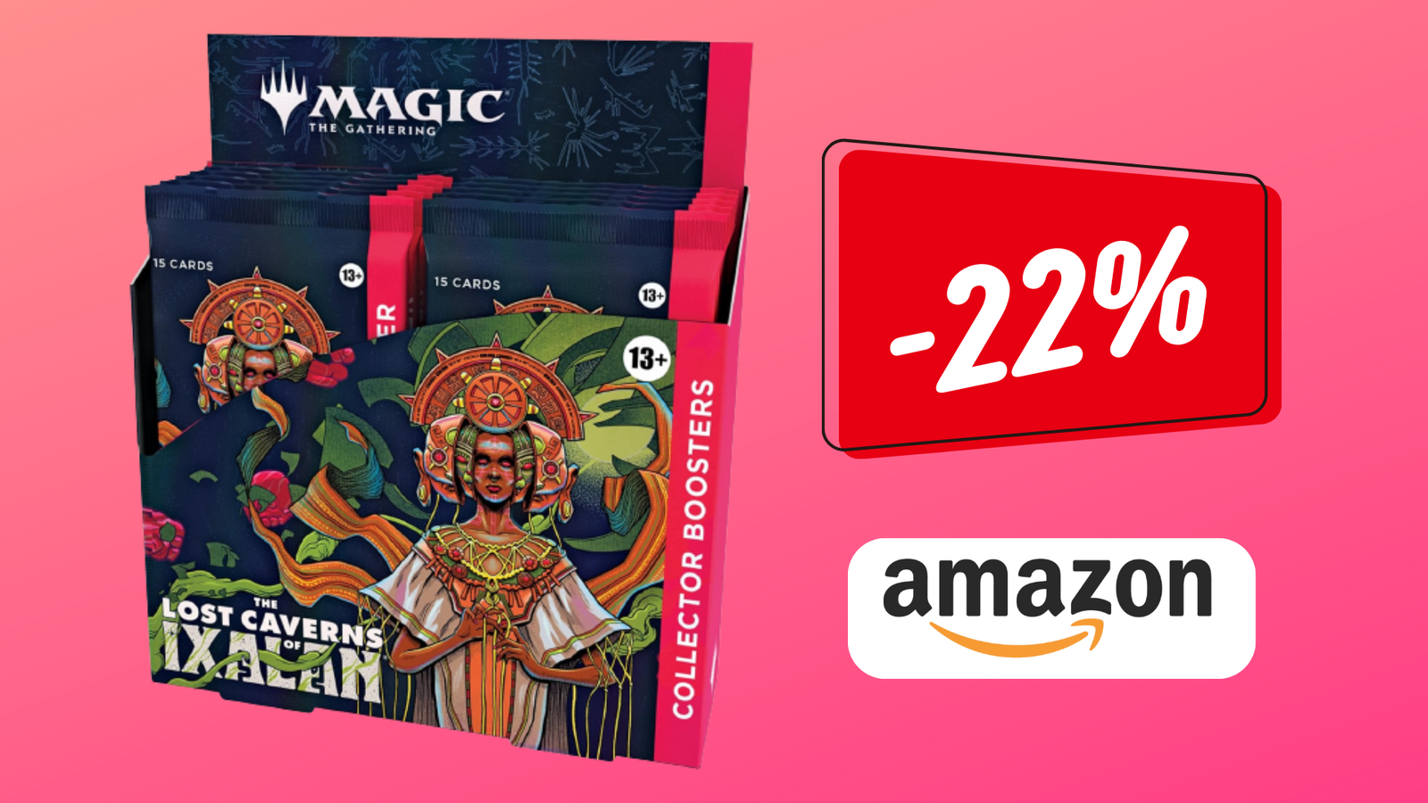 Confezione Collector Booster Magic: The Gathering - Le Caverne Perdute di  Ixalan a meno di 252€ su  - CulturaPop