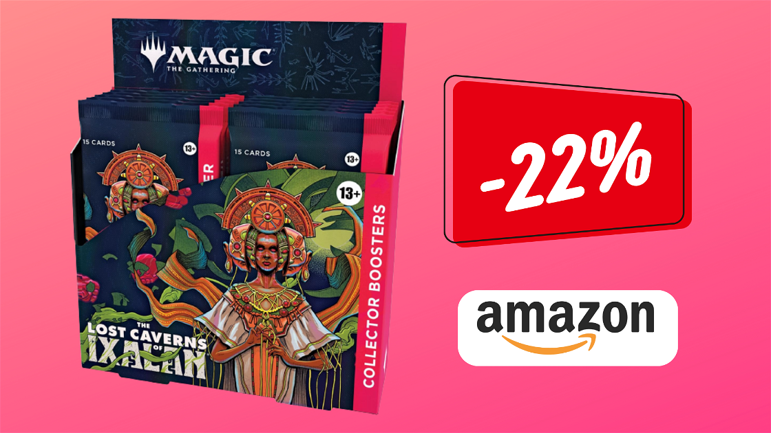 Copertina di Confezione Collector Booster Magic: The Gathering - Le Caverne Perdute di Ixalan a meno di 252€ su Amazon