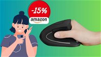 Mouse Verticale Wireless Anker con il COUPON SCONTO del 15%
