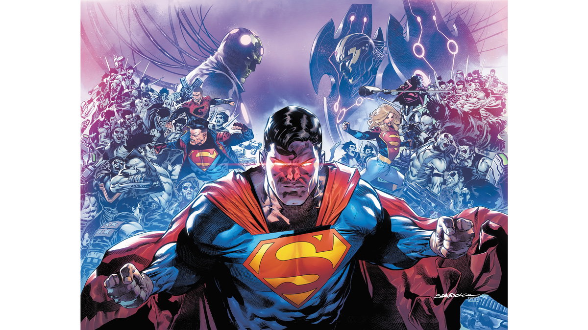 Immagine di Superman e Lobo insieme contro Brainiac