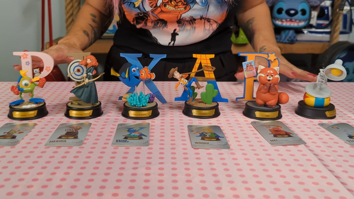 Immagine di Mini D-Stage Pixar Alphabet di Beast Kingdom, recensione: celebriamo i 100 anni della Disney
