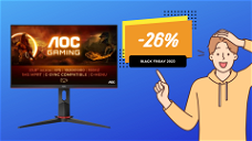 Copertina di SVENDITA TOTALE: AOC Gaming 24G2SP - Monitor FHD al -26%
