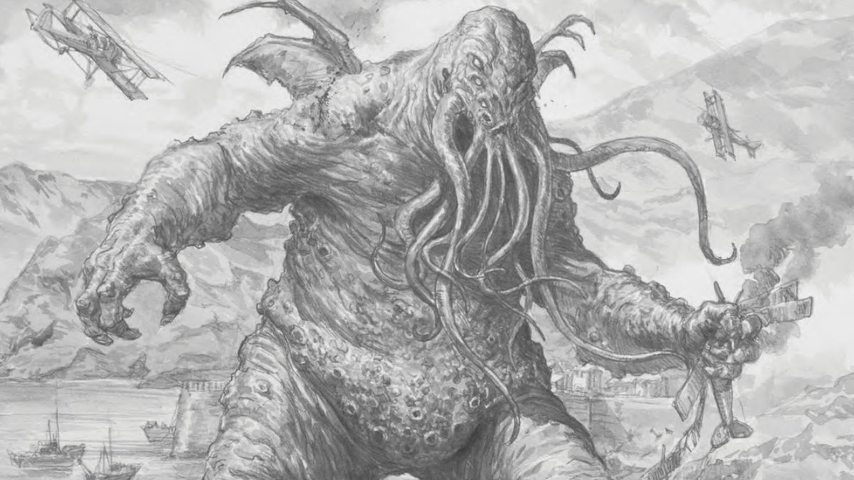 Immagine di Lucca Comics and Games 2023: Zerocalcare, Gipi, Camuncoli, Checchetto omaggiano Cthulhu per CMON