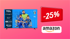 Copertina di Spettacolare smart TV 4K da 50" a soli 299€! AFFARE