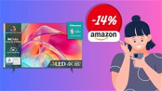 Copertina di PREZZO BOMBA: smart TV Hisense QLED 4K da 65" a 599€!