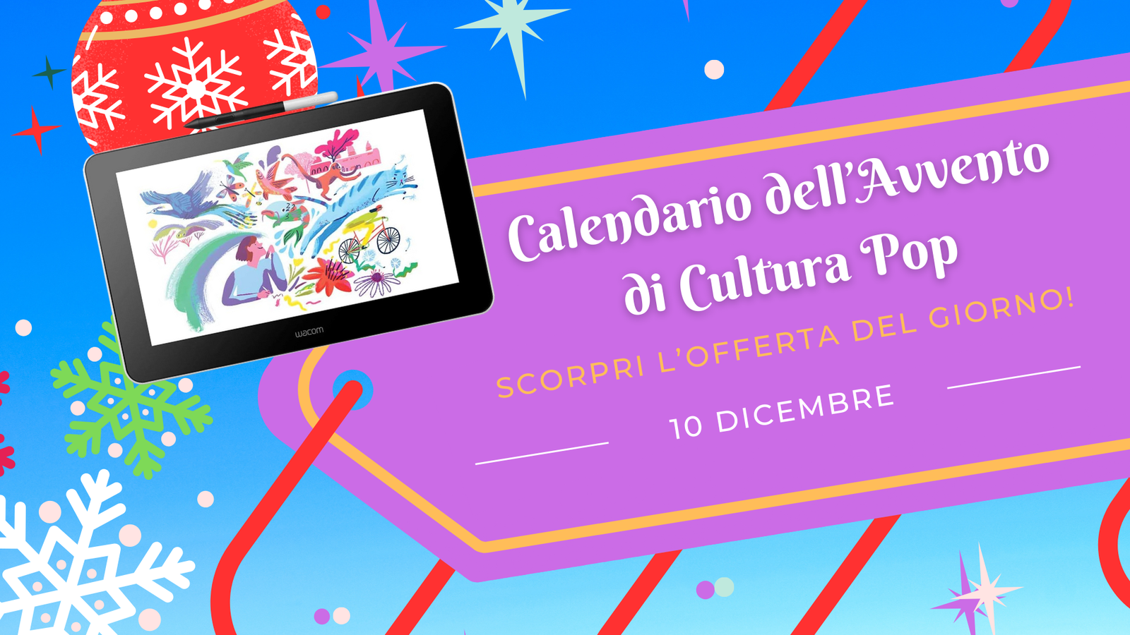 Immagine di Calendario dell'avvento di CPOP: scopri l'offerta del 10 dicembre