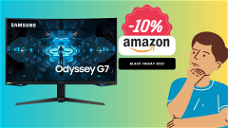 Copertina di Monitor Gaming Odyssey G7 SOTTOCOSTO su Amazon, AFFARE al -10%
