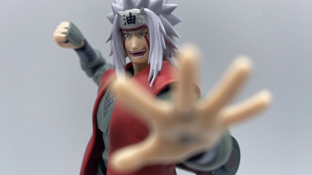 Immagine di Jiraiya, recensione: l'action figure esclusiva per Lucca Comics and Games 2023