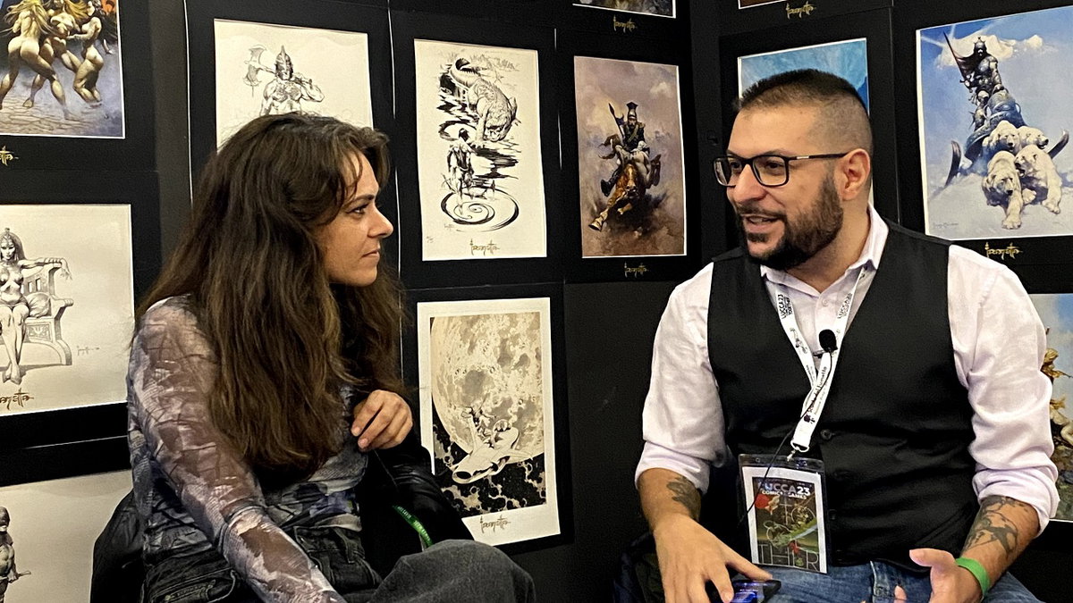Immagine di Sara Frazetta: "I fan sono la vera eredità di Frank Frazetta" | Intervista a Lucca Comics & Games 2023